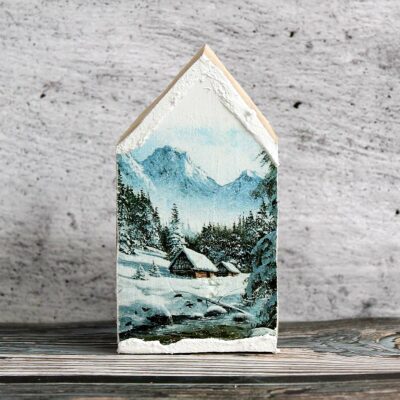 Domeček masiv malý - Vánoce #2