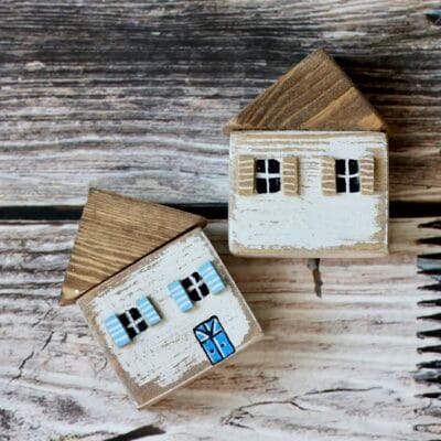 Malé domečky 2 kusy