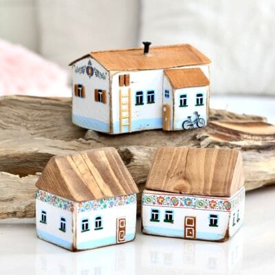 Sada venkovských domečků