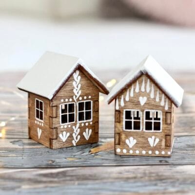 Perníčkové domečky 2 kusy