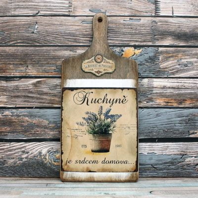 Dekorační prkénko do kuchyně "Le Bouquet De Provence"