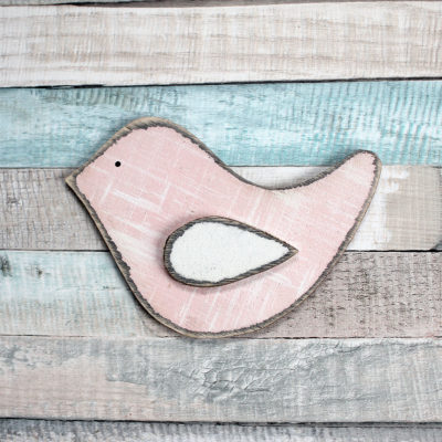 Ptáček - růžový