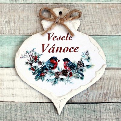 Vánoční baňka - Vánoční motiv #1